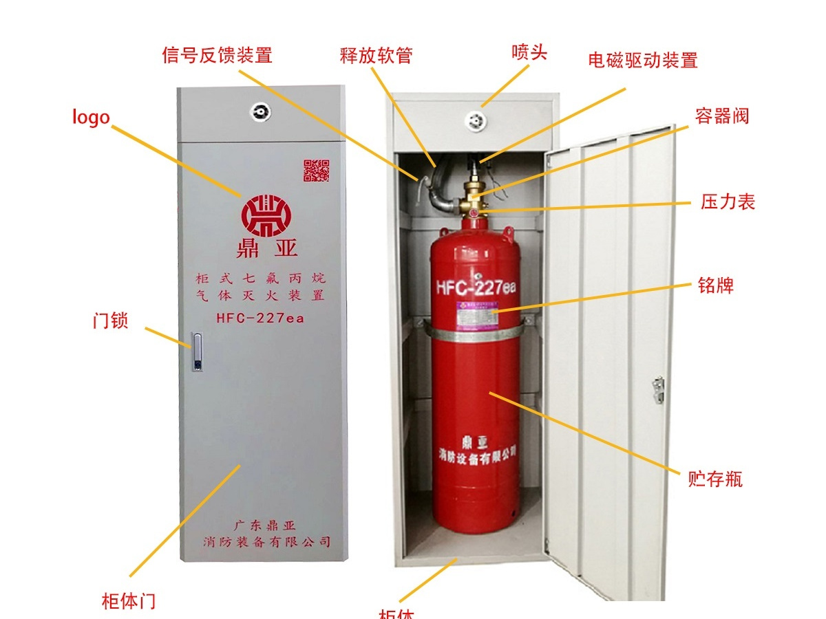 厦门七氟丙烷灭火系统